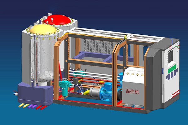 RIM mixing and metering unit